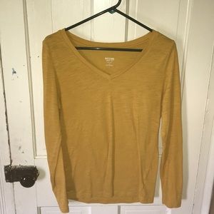 Yellow Long Sleeve Shirt